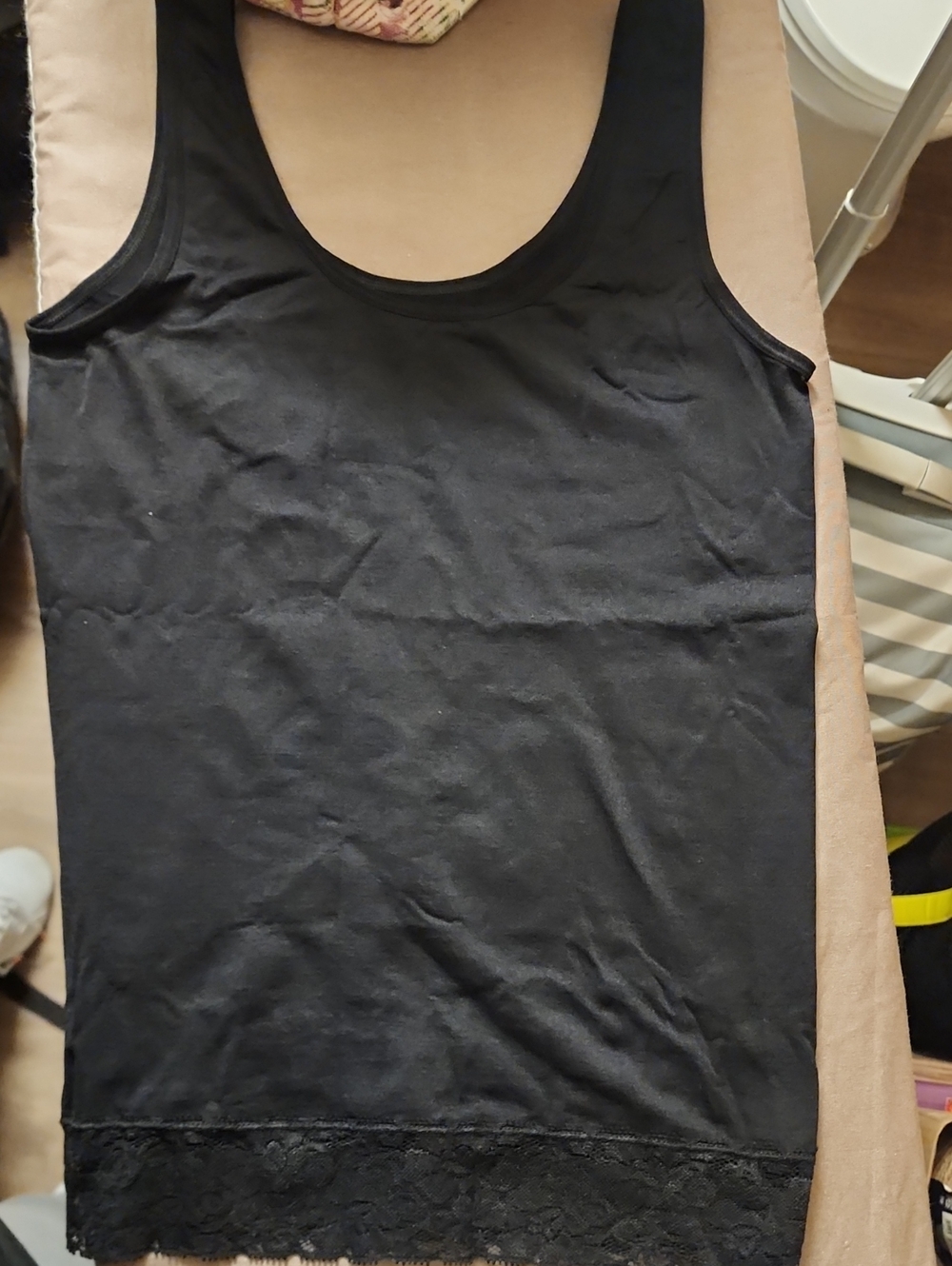 Marilyn Monroe Black Logo Detail Tank